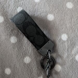 Black Signature Keychain